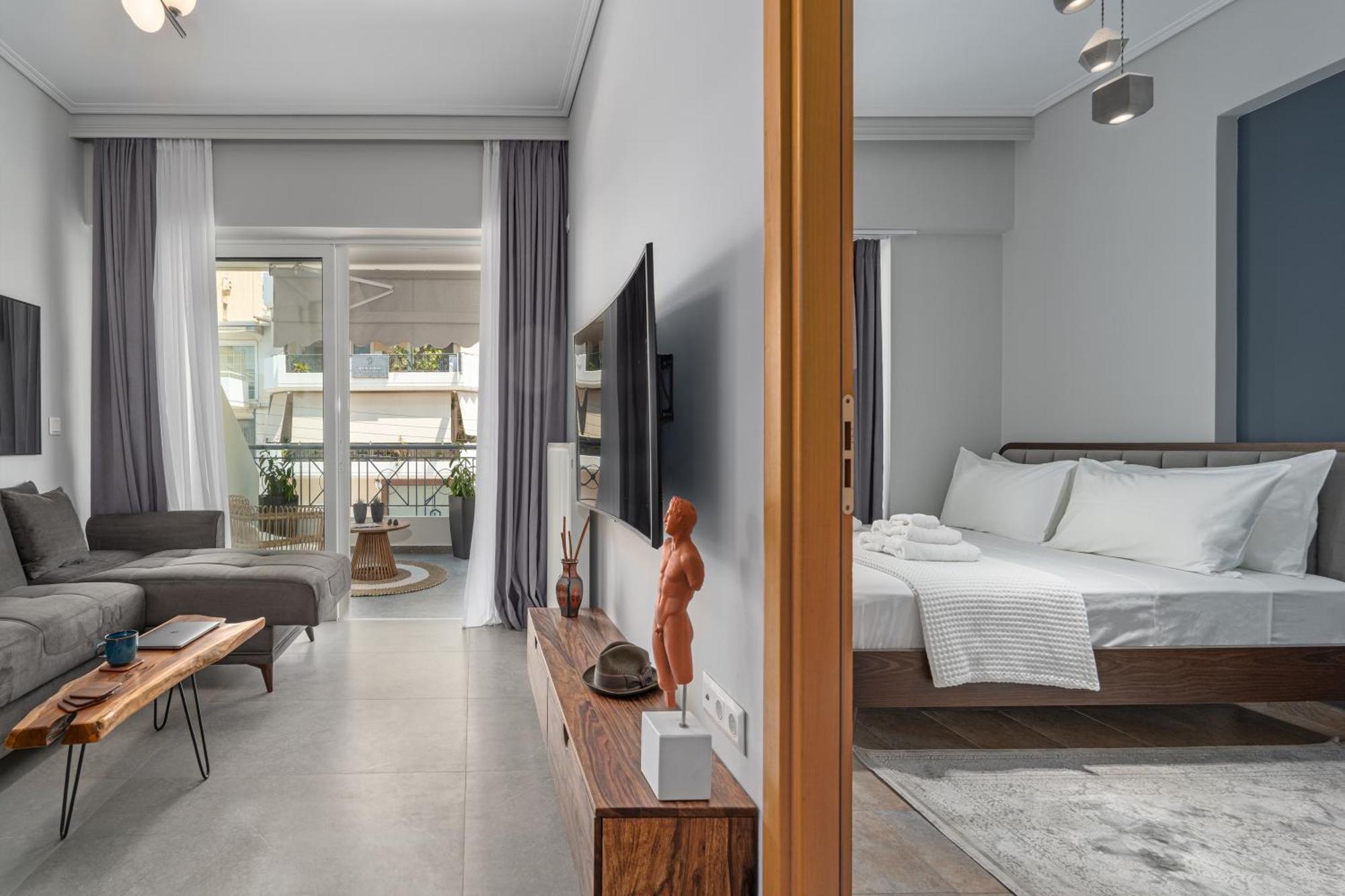 Luxurious Coastal Retreat In Central Glyfada Athens Exterior photo